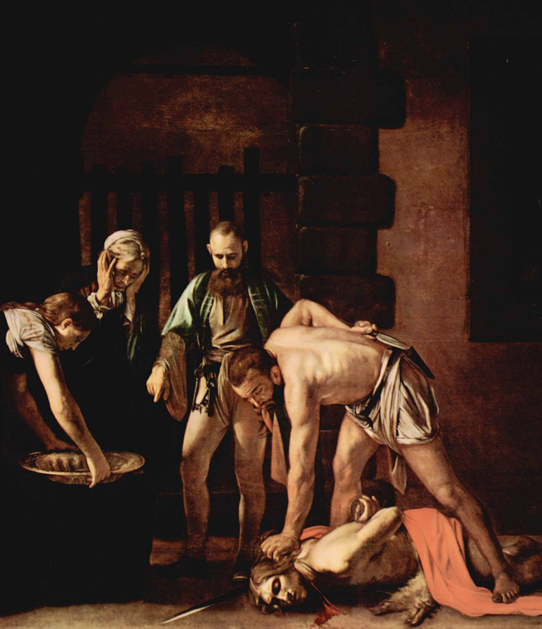 Obraz Ścięcie św. Jana Chrzciciela - Michelangelo Merisi da Caravaggio